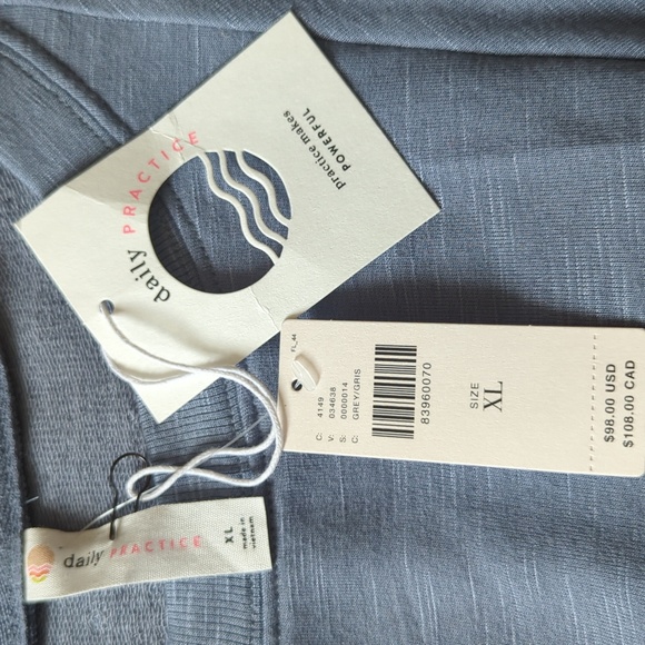 Anthropologie Side-Twist Tee Dress Size XL - Picture 5 of 6